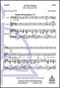 A New Song SSAA choral sheet music cover